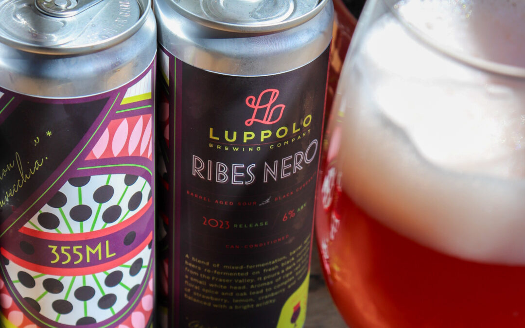Ribes Nero Barrel Aged Sour with Black Currants